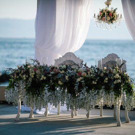 Destination weddings | sunset Beach wedding